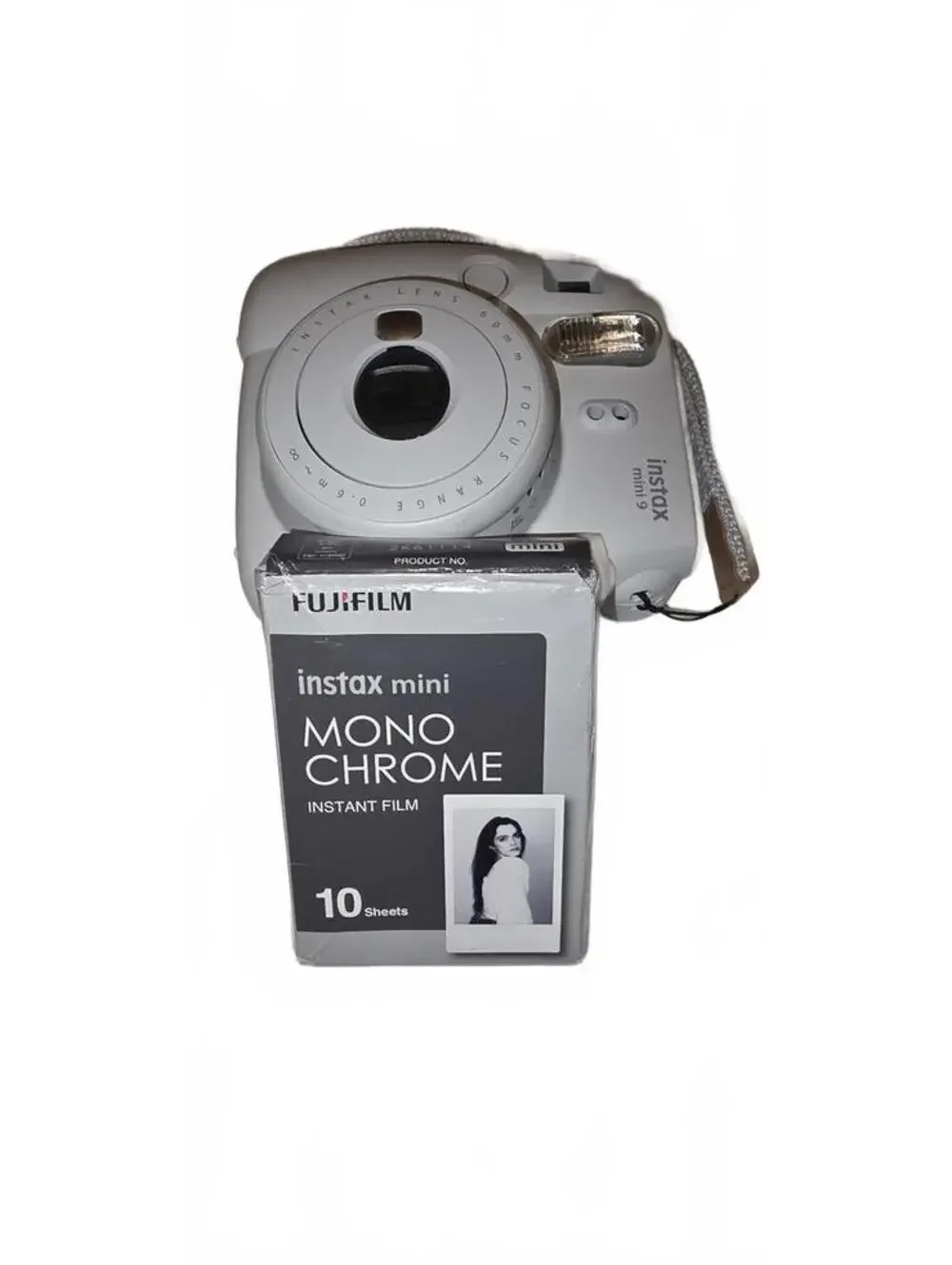 Fujifilm Instax Mini 9 Instant Camera - White w/film
